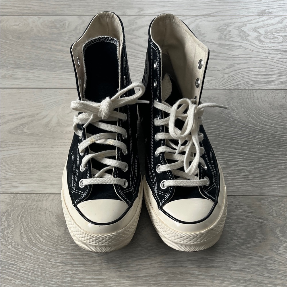 Converse Black High-Tops Sneakers